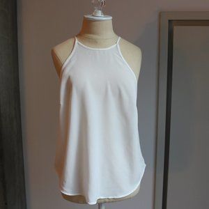 Abercrombie & Fitch Simple Ivory Tank Top